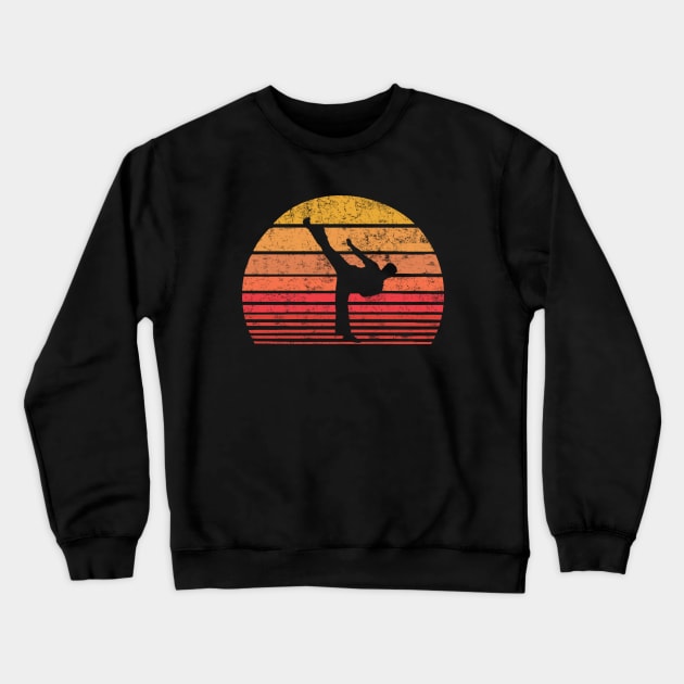 Vintage Sundown Martial Arts TaeKwonDo Crewneck Sweatshirt by pho702